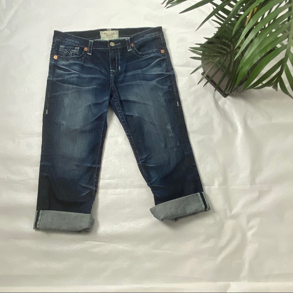 Big Star Miki” Denim Capri’s Size 30